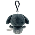 My Melody Ash Monochrome Plush Mascot Clip, 4 Inch