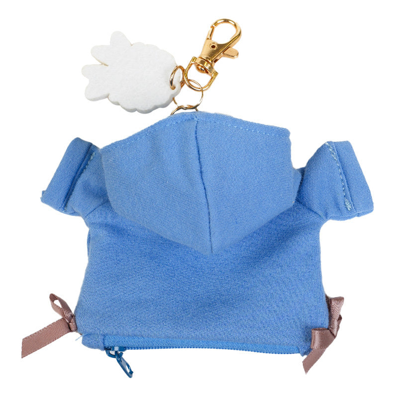 Minna No Tabo Plush Mini Zipper Pouch, Cozy Hoodie Series