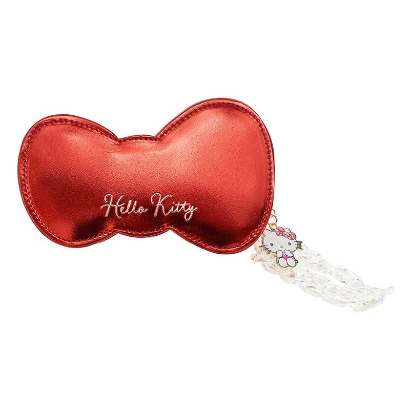 Hello Kitty 50th Anniversary Mini Zipper Pouch, Metallic Bow