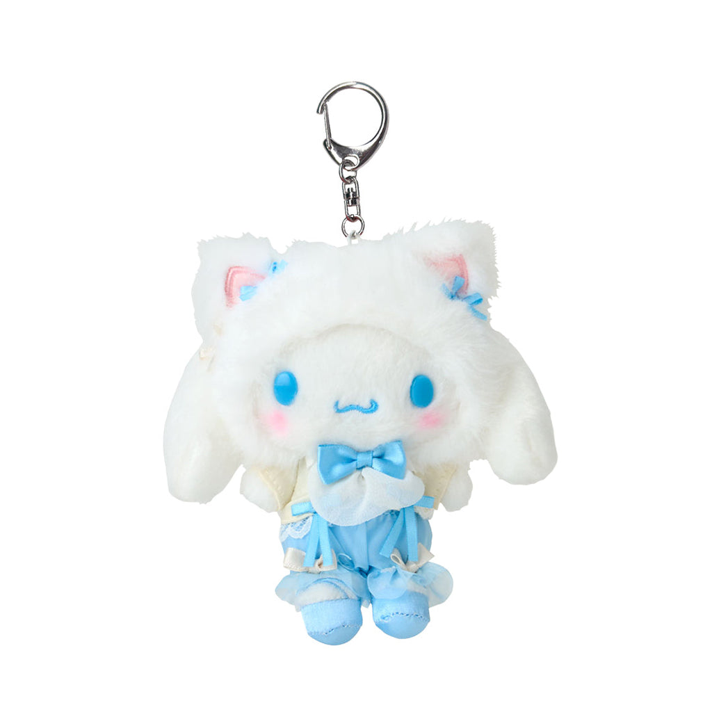 Cinnamoroll Plush Mascot Keychain (Ballet Kitten Series)