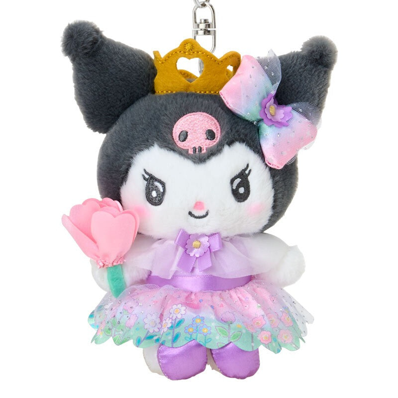 Kuromi Everyone is the Star Floral Plush Mascot Keychain