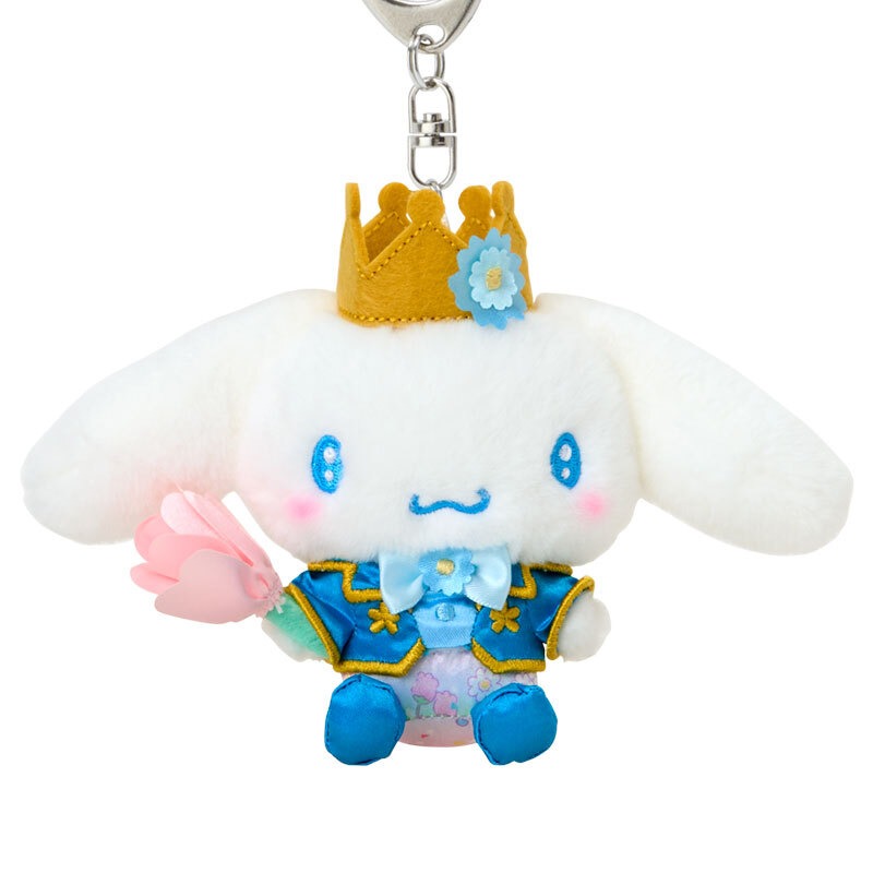 Cinnamoroll Everyone is the Star Floral Plush Mascot Keychain