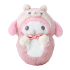 My Melody Plush Keychain Mascot, Fauna Friends Series