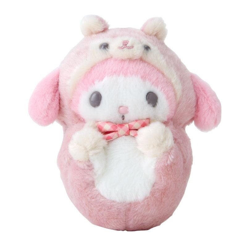 My Melody Plush Keychain Mascot, Fauna Friends Series