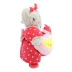 Marroncream Teddy Friend Embroidered Brooch