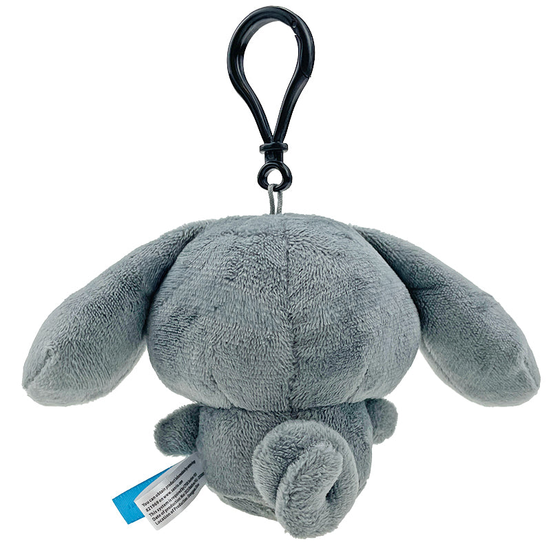 Cinnamoroll Ash Monochrome Plush Mascot Clip