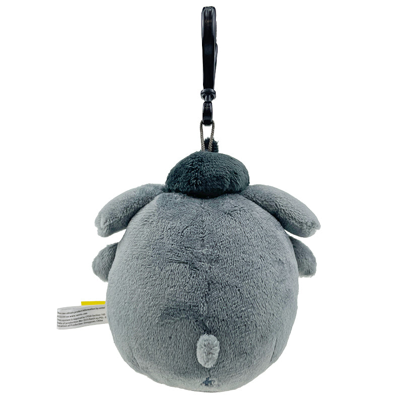 Pompompurin Ash Monochrome Plush Mascot Clip