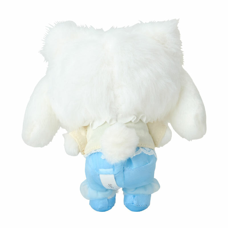 Cinnamoroll Ballet Plush Mascot Keychain with Push Clasp
