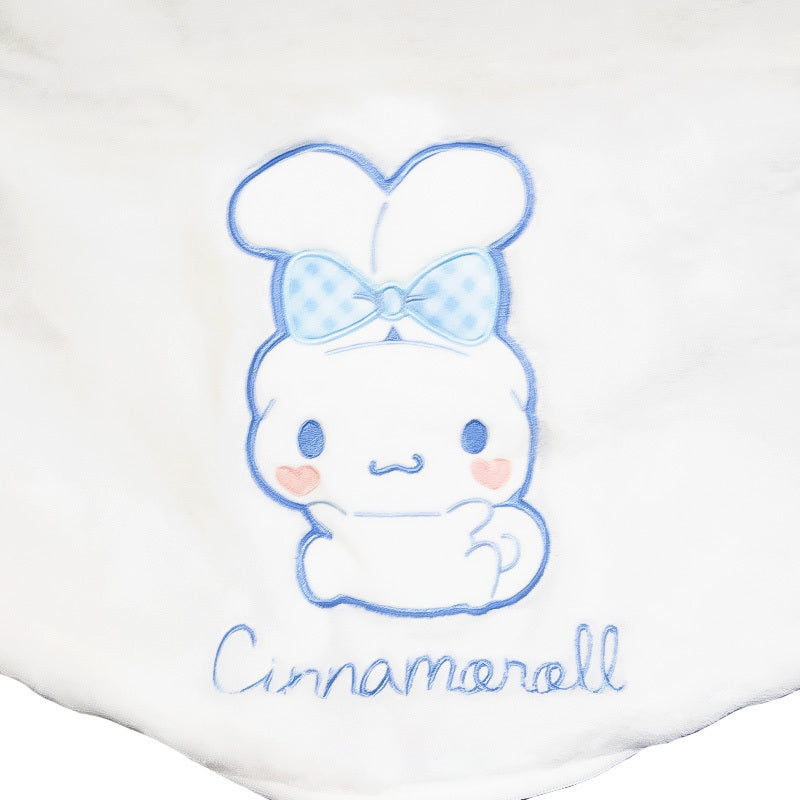 Cinnamoroll 3-in-1 Blanket with Plush Carry Case, Fluffy Heart Series