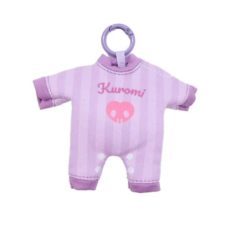 Kuromi Baby Series Onesie Plush Bag Charm