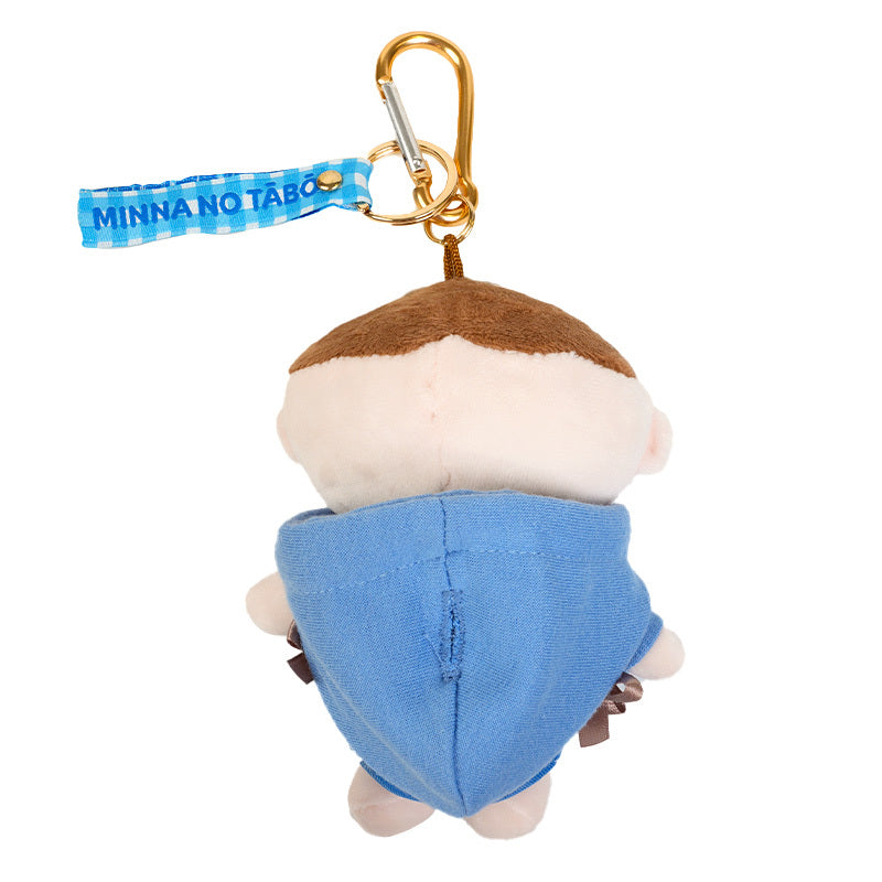 Minna No Tabo Plush Mascot Keychain, Cozy Hoodie Series