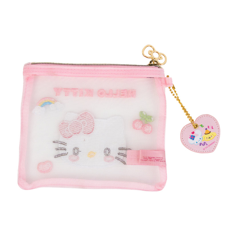 Hello Kitty 50Th Anniversary Mini Zipper Pouch, Full Of Happy Series
