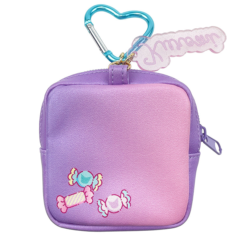 Kuromi Mini Zip Pouch, Kuromi Loves U