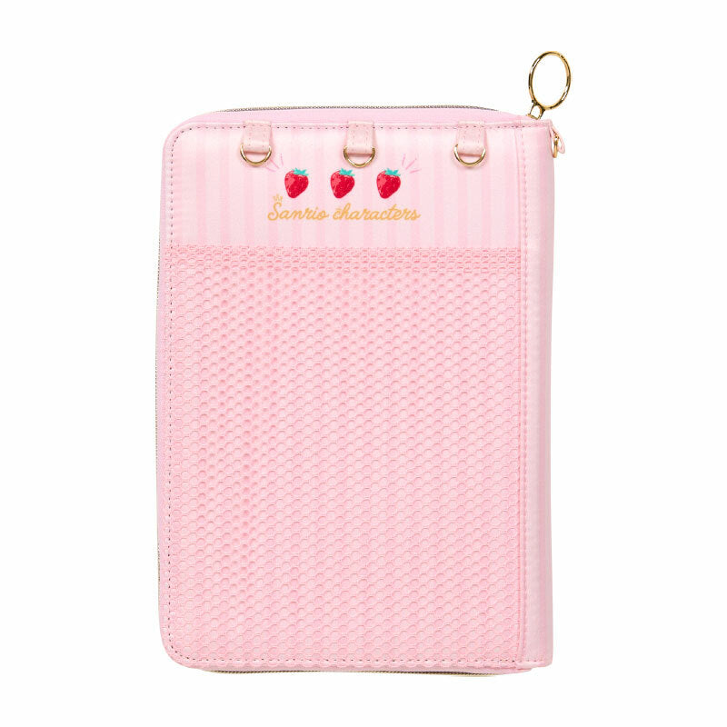 Sanrio Characters Strawberry News 50th Travel Case