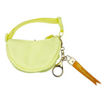 Pompompurin Mini Crescent Bag Charm with Two-Way Clip