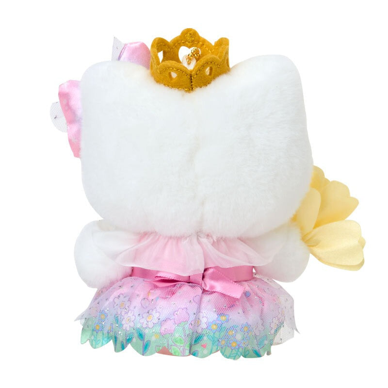 Hello Kitty Everyone is the Star Floral Plush Mascot Keychain