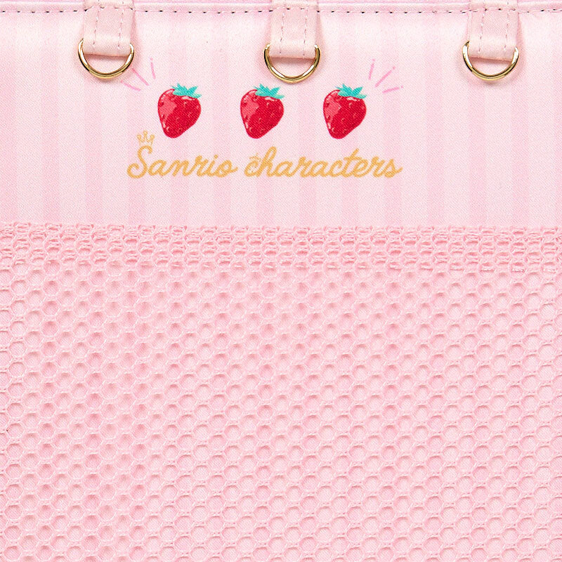 Sanrio Characters Strawberry News 50th Travel Case
