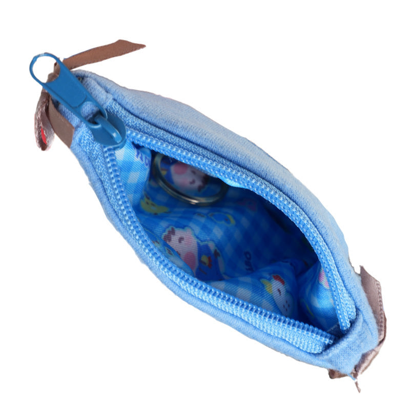 Minna No Tabo Plush Mini Zipper Pouch, Cozy Hoodie Series