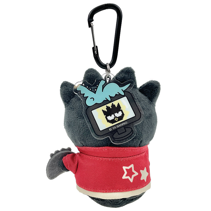 Badtz-maru Gamer Plush Mascot Keychain with Carabiner