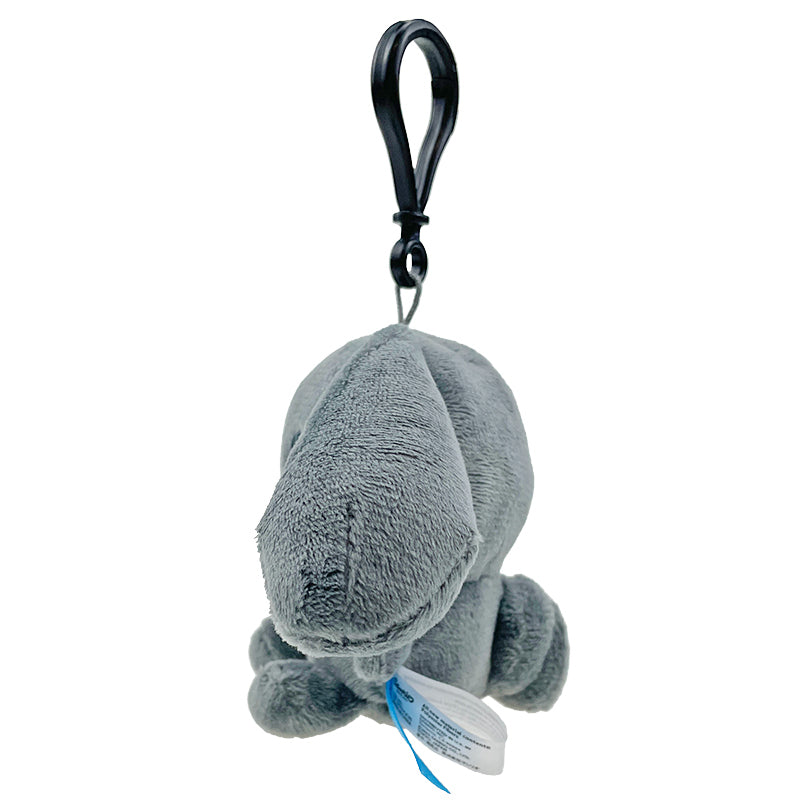 Cinnamoroll Ash Monochrome Plush Mascot Clip