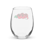 Hello Kitty Tomato 15 oz Glass Tumbler