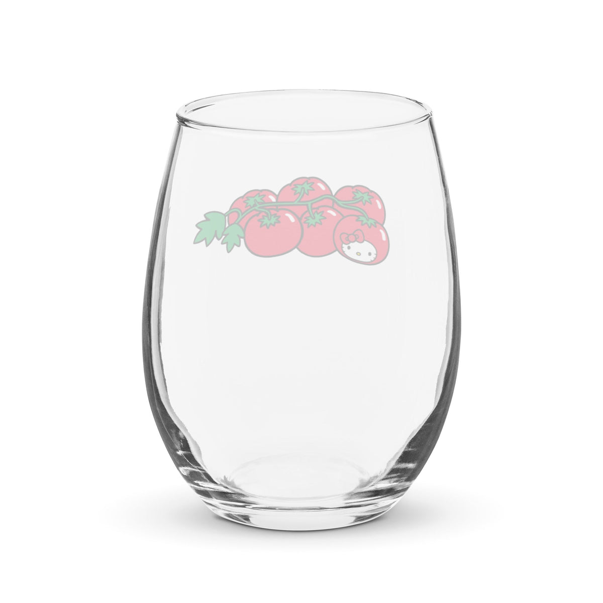 Hello Kitty Tomato 15 oz Glass Tumbler