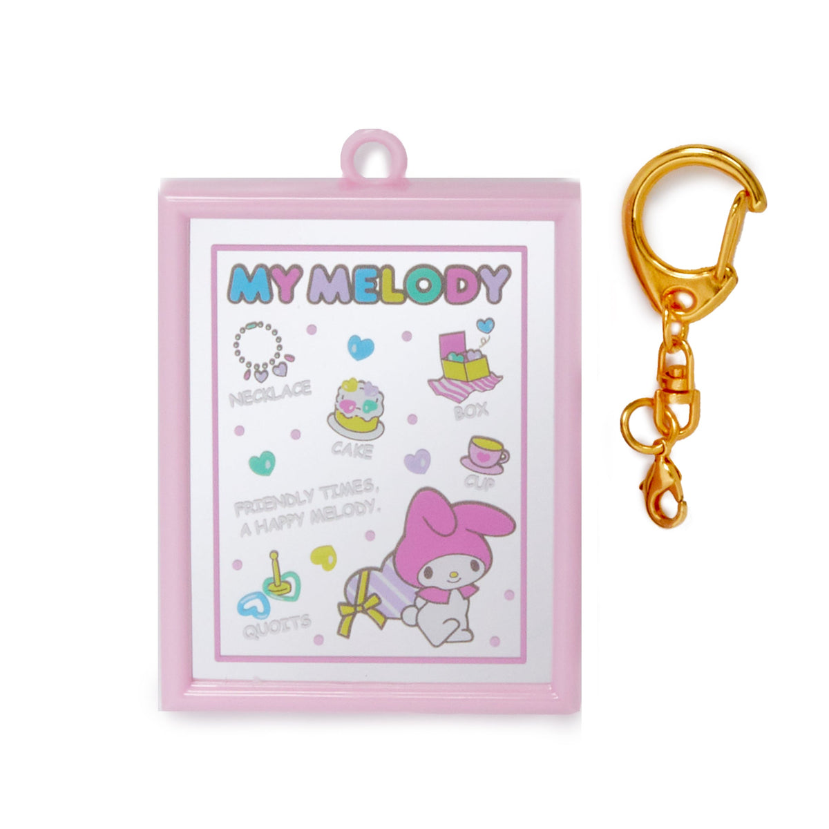 My Melody Friendly Times Mirror Keychain