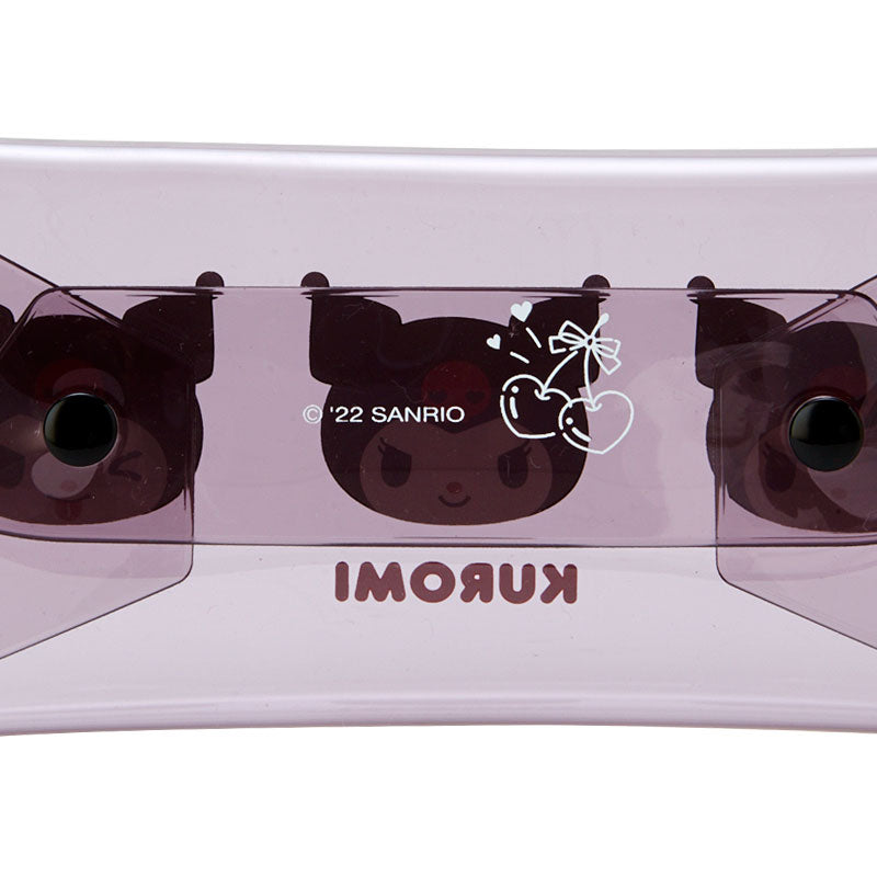 Kuromi Clear Snap Mini Pouch with Push Clasp