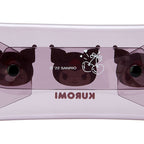 Kuromi Clear Snap Mini Pouch with Push Clasp