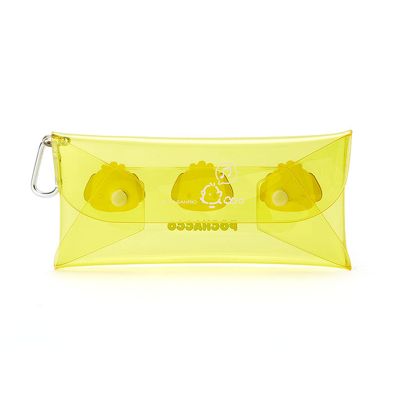Pochacco Clear Snap Mini Pouch with Push Clasp