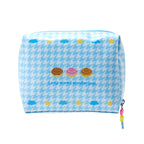 Cinnamoroll Floral Houndstooth Zipper Pouch