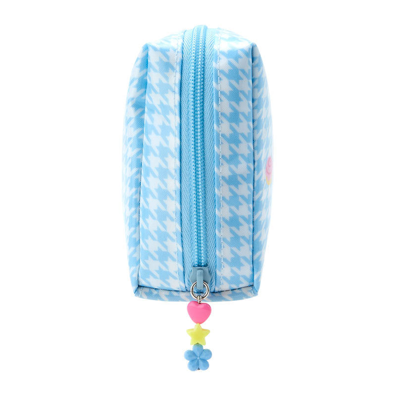 Cinnamoroll Floral Houndstooth Zipper Pouch