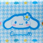 Cinnamoroll Floral Houndstooth Zipper Pouch