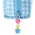 Cinnamoroll Floral Houndstooth Zipper Pouch