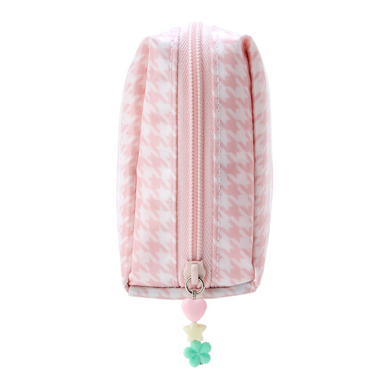 My Melody Floral Houndstooth Zipper Pouch