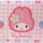 My Melody Floral Houndstooth Zipper Pouch
