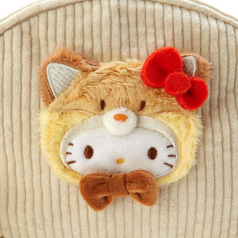 Hello Kitty Forest Friends Corduroy Zipper Pouch