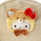 Hello Kitty Forest Friends Corduroy Zipper Pouch