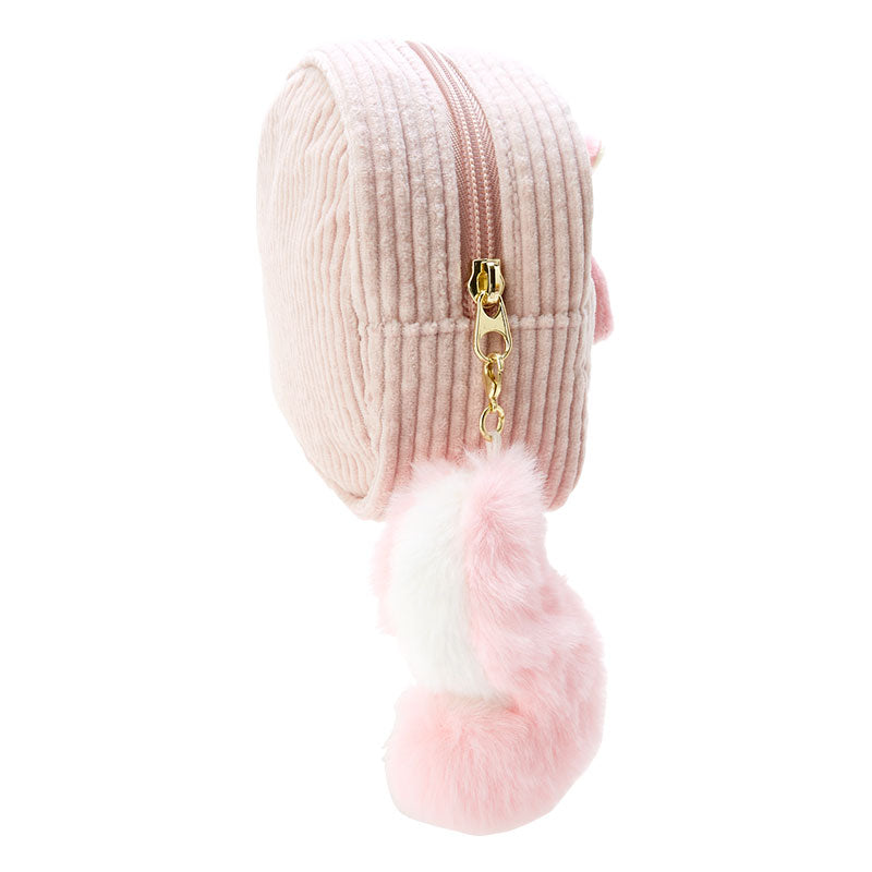 My Melody Forest Friends Corduroy Zipper Pouch