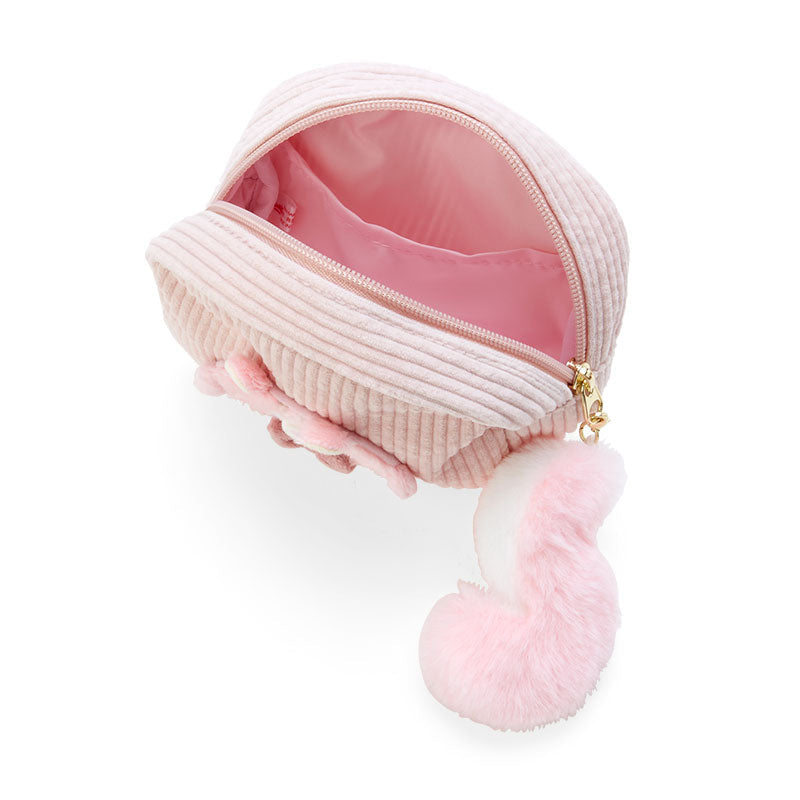 My Melody Forest Friends Corduroy Zipper Pouch