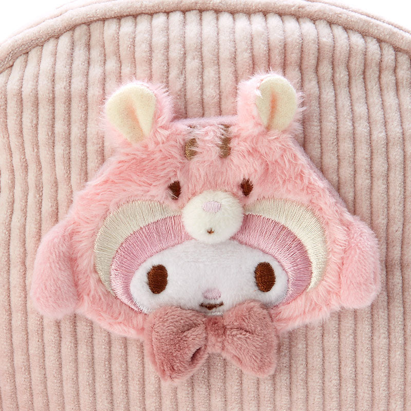 My Melody Forest Friends Corduroy Zipper Pouch