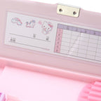 Hello Kitty 2 Way Open Vinyl Pencil Case