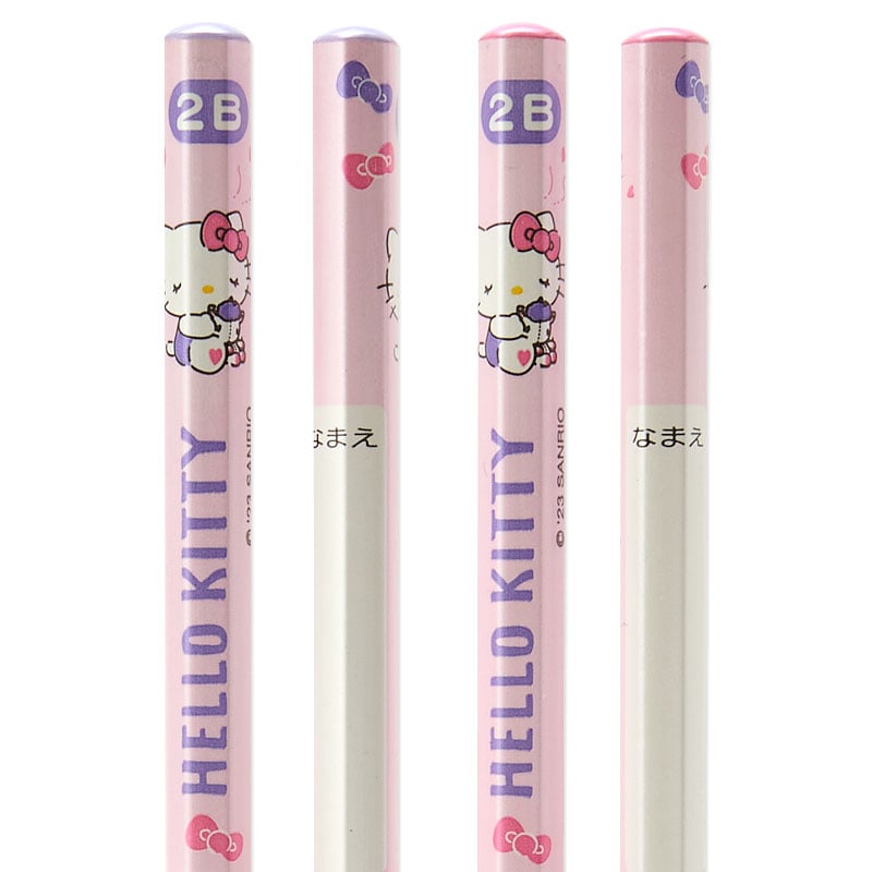 Hello Kitty Set of 12 Hexagonal 2B Pencils