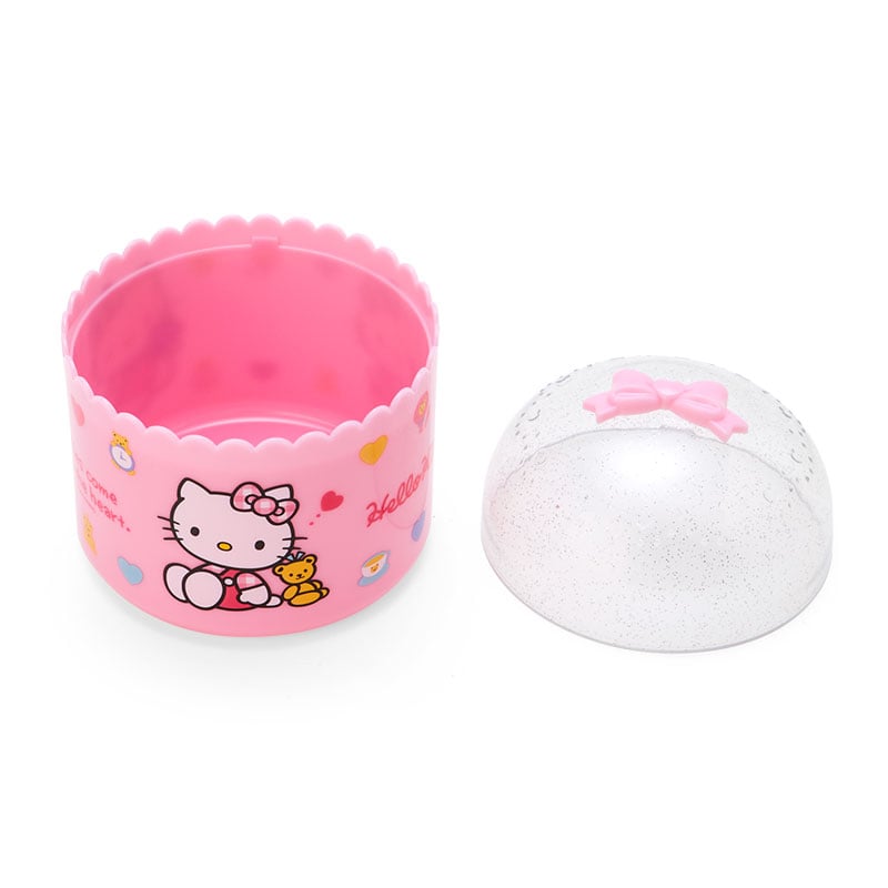 Hello Kitty Glitter Lid Mini Storage Case