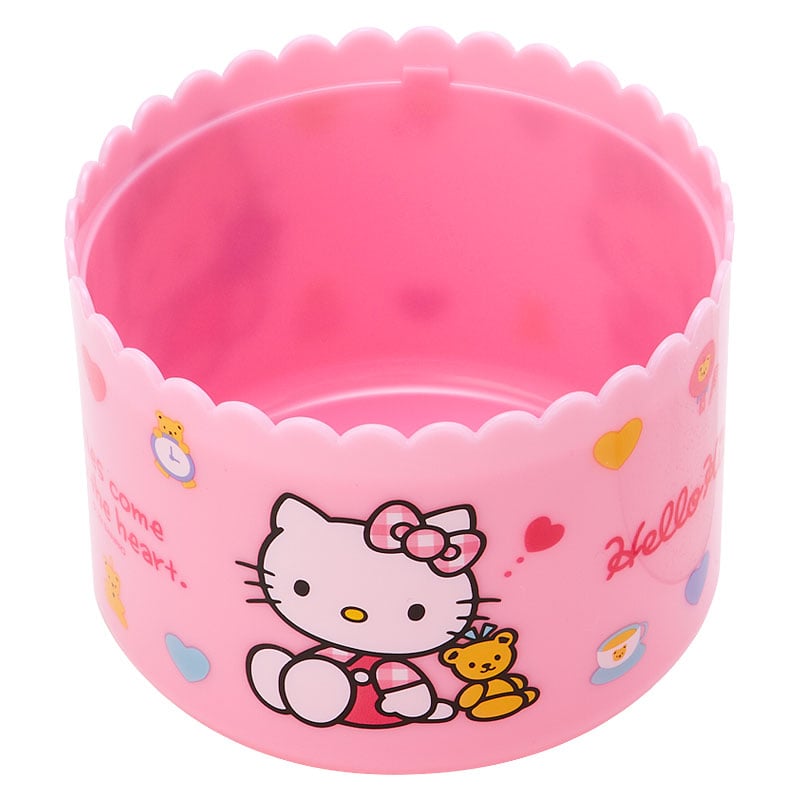Hello Kitty Glitter Lid Mini Storage Case