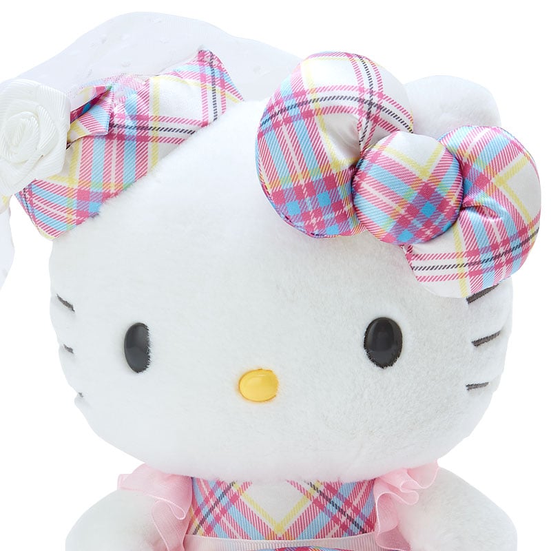 Hello Kitty Dress Tartan 8 Inch Anniversary Plush