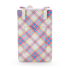 Hello Kitty Dress Tartan Crossbody Phone Bag