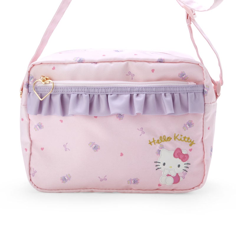 Hello Kitty Ruffle Trim Everyday Crossbody Bag