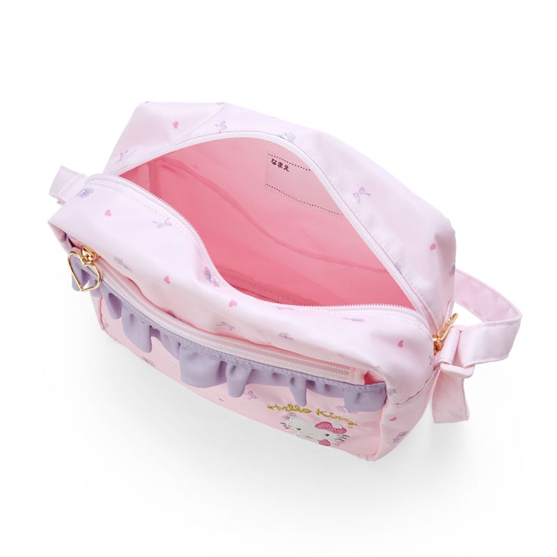 Hello Kitty Ruffle Trim Everyday Crossbody Bag