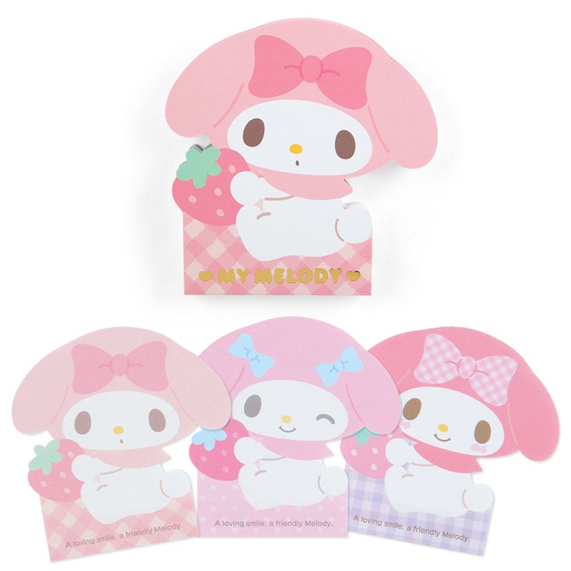 My Melody Expressions Die-Cut Memo Pad